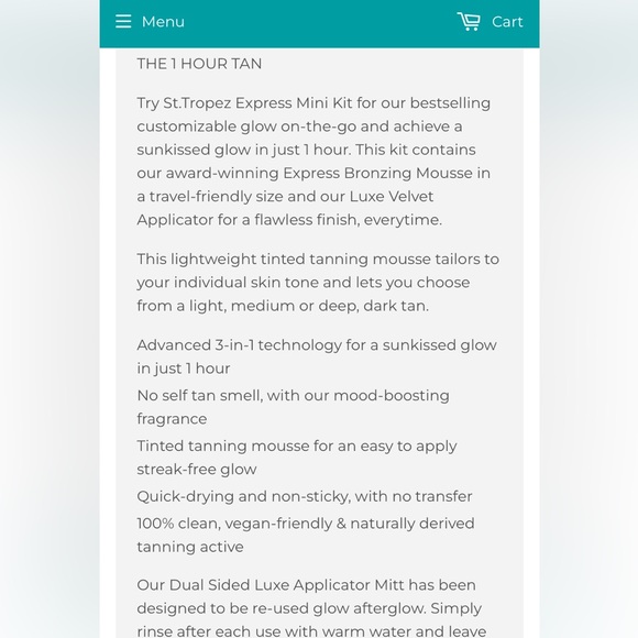 ST.TROPEZ self tanner (NWT) - Picture 5 of 5